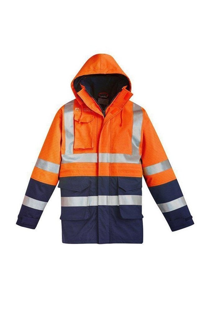 Syzmik Mens FR Arc Rated Anti Static Waterproof Jacket - ZJ900 | Syzmik | Fashion Biz Online