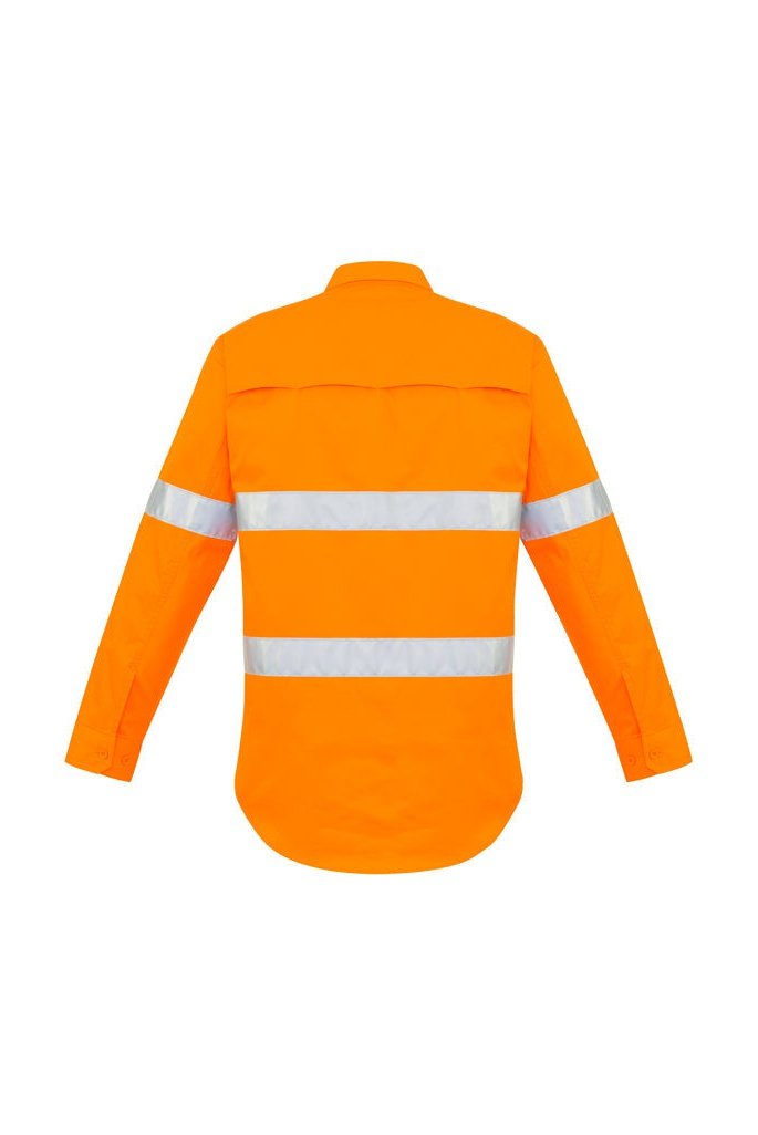 Syzmik Mens Hi Vis Hoop Taped Shirt ZW640 | Syzmik | Fashion Biz Online
