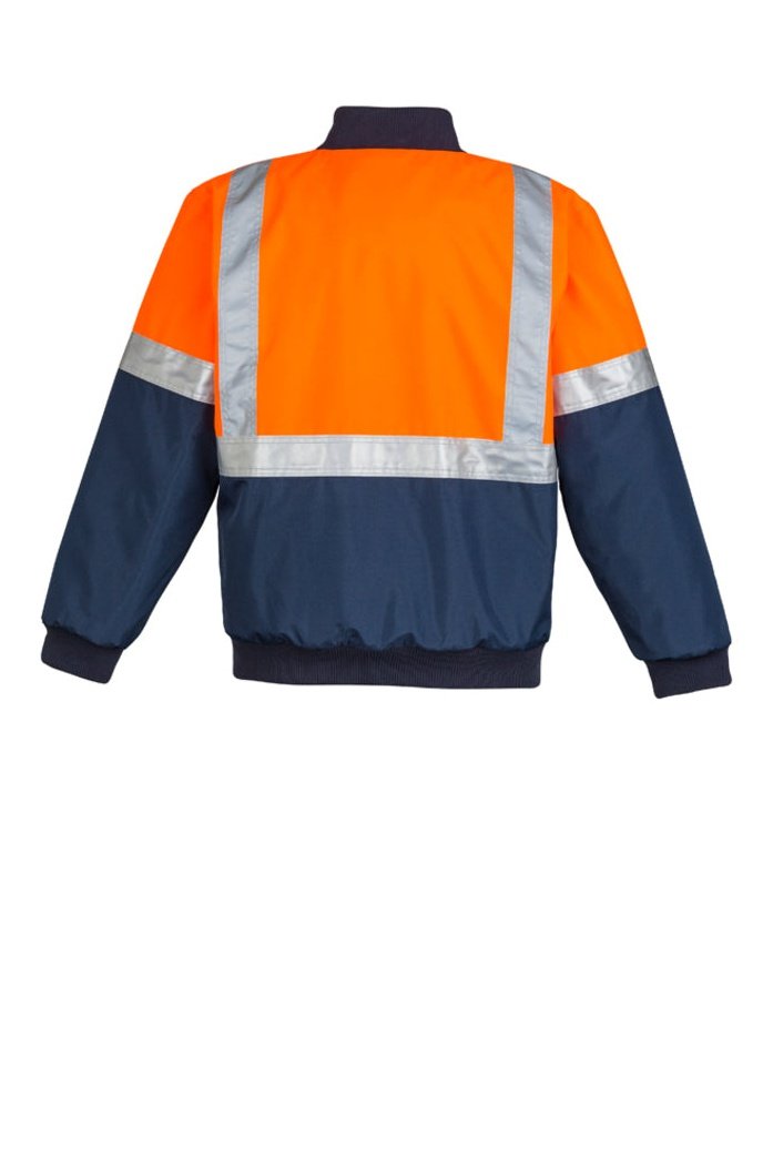 Syzmik Mens Hi Vis Quilted Flying Jacket ZJ351 | Syzmik | Fashion Biz Online