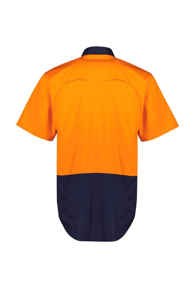 Syzmik Mens Hi Vis Short Sleeve Shirt - ZW115 | Syzmik | Fashion Biz Online