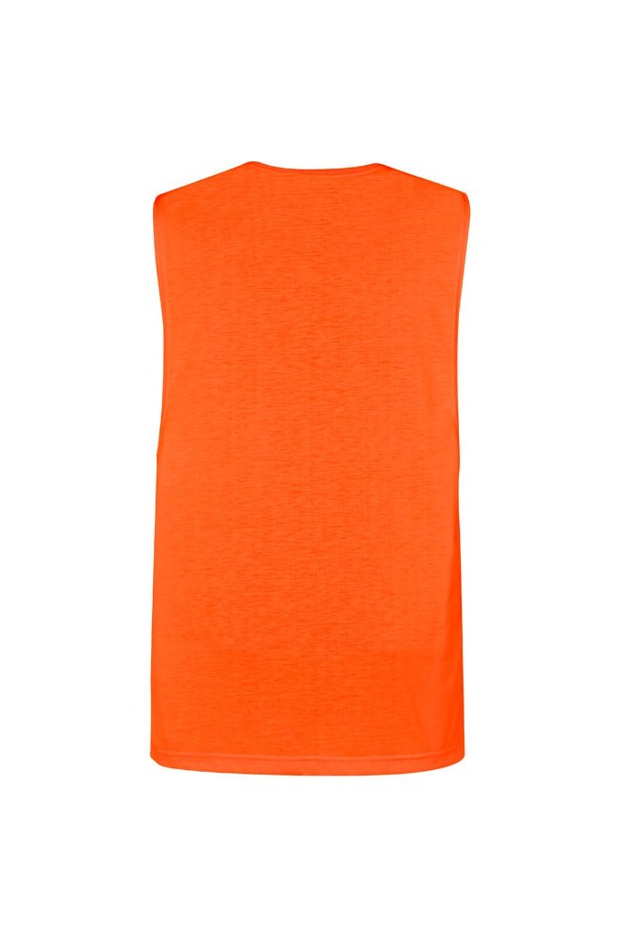 Syzmik Mens Hi Vis Sleeveless Tee - ZH297 | Syzmik | Fashion Biz Online