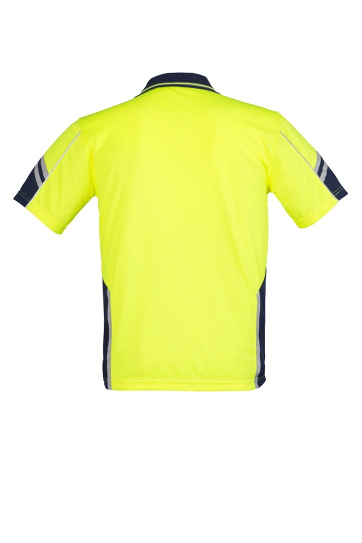 Syzmik Mens Hi Vis Squad S/S Polo - ZH237 | Syzmik | Fashion Biz Online