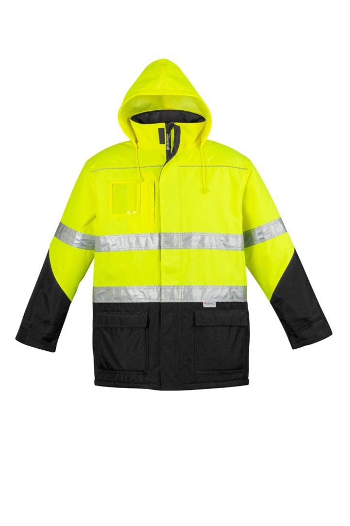 Syzmik Mens Hi Vis Storm Jacket ZJ350 | Syzmik | Fashion Biz Online