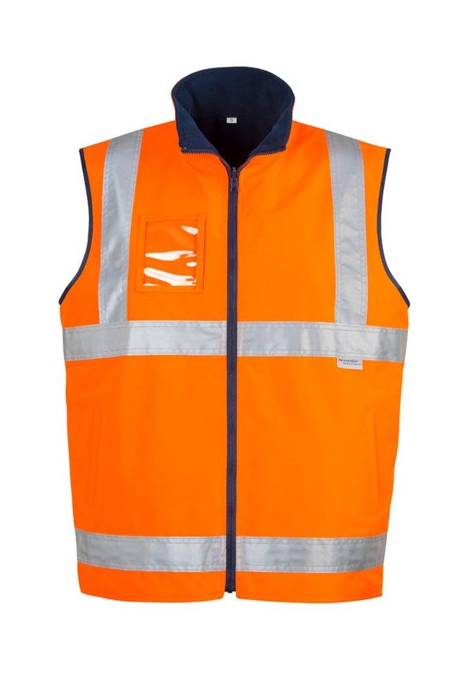 Syzmik Mens Hi Vis Waterproof Lightweight Vest ZV358 | Syzmik | Fashion Biz Online