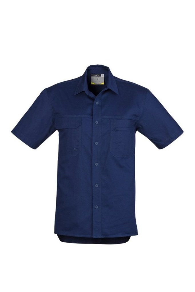 Syzmik Mens Light Weight Trading S/S Shirt - ZW120 | Syzmik | Fashion Biz Online