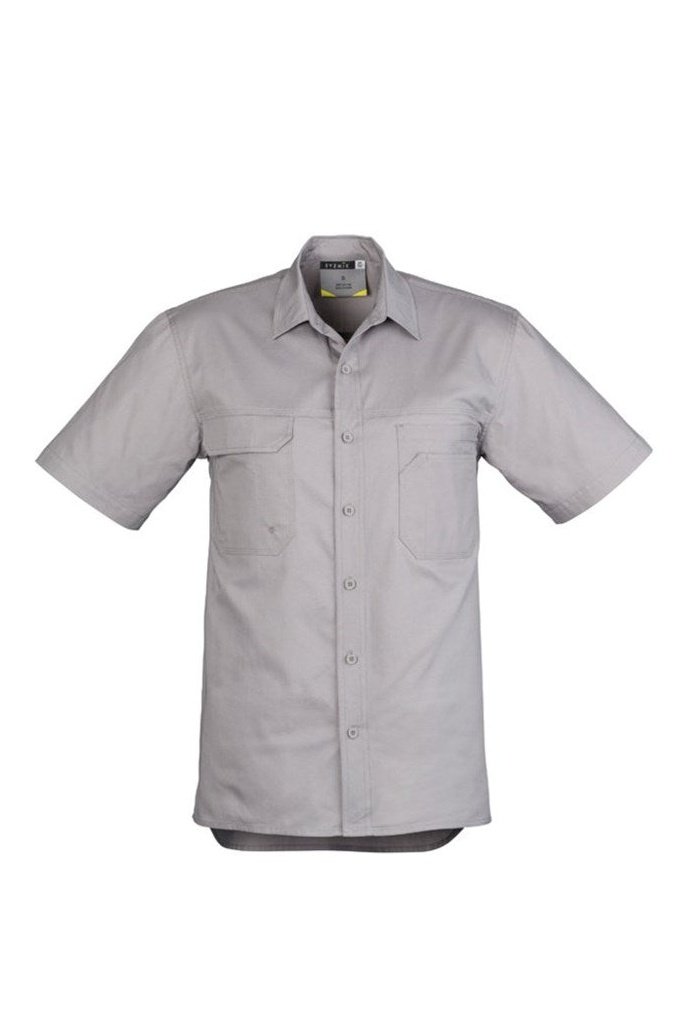 Syzmik Mens Light Weight Trading S/S Shirt - ZW120 | Syzmik | Fashion Biz Online