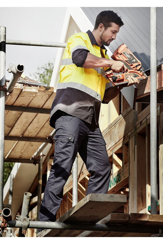 Syzmik Mens Lightweight Drill Cargo Pant ZP505 | Syzmik | Fashion Biz Online