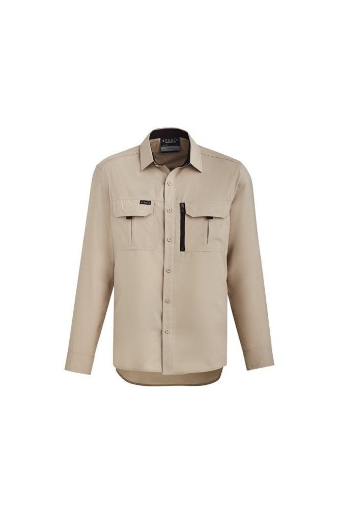 Syzmik Mens Outdoor Long Sleeve Shirt - ZW460 | Syzmik | Fashion Biz Online