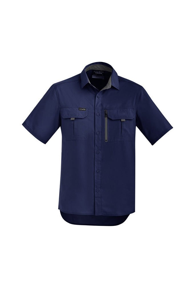 Syzmik Mens Outdoor Short Sleeve Shirt - ZW465 | Syzmik | Fashion Biz Online