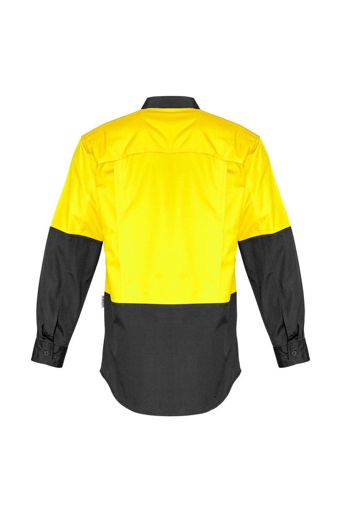 Syzmik Mens Rugged Cooling Hi Vis Spliced Shirt ZW128 | Syzmik | Fashion Biz Online