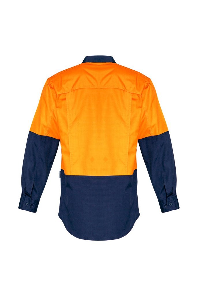 Syzmik Mens Rugged Cooling Hi Vis Spliced Shirt ZW128 | Syzmik | Fashion Biz Online