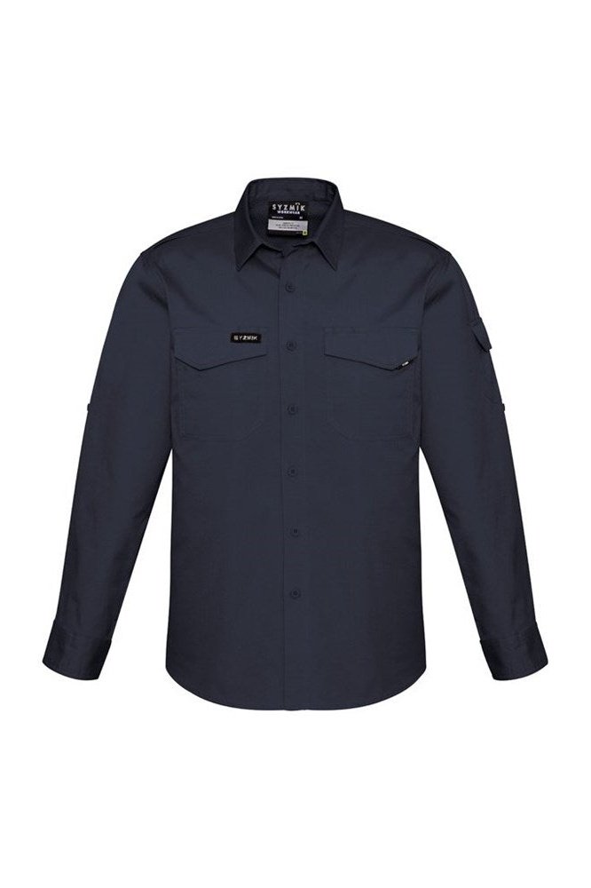 Syzmik Mens Rugged Cooling Long Sleeve Shirt ZW400 | Syzmik | Fashion Biz Online