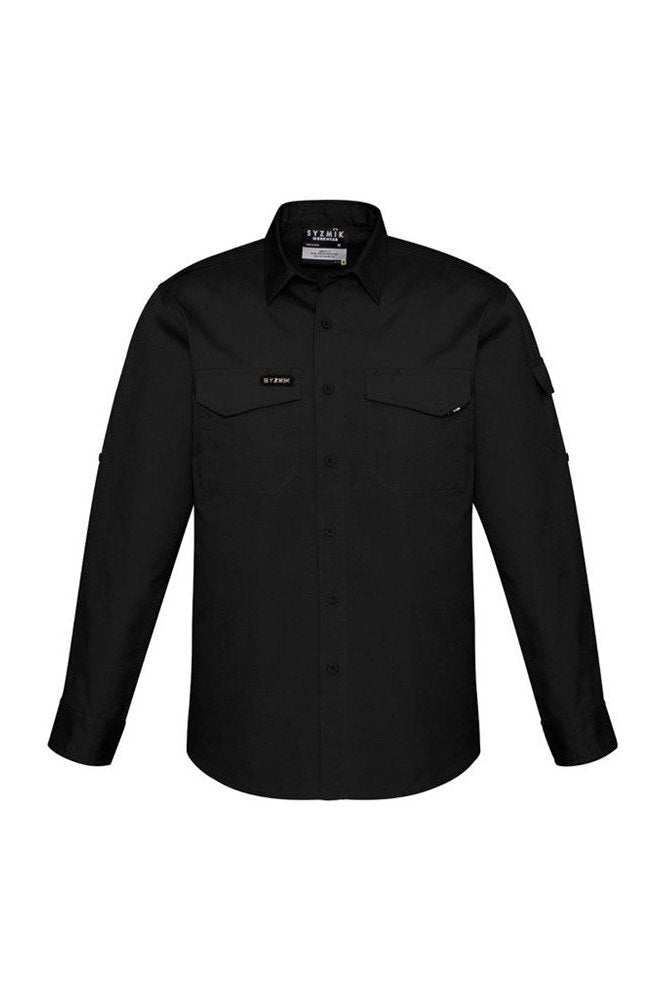 Syzmik Mens Rugged Cooling Long Sleeve Shirt ZW400 | Syzmik | Fashion Biz Online