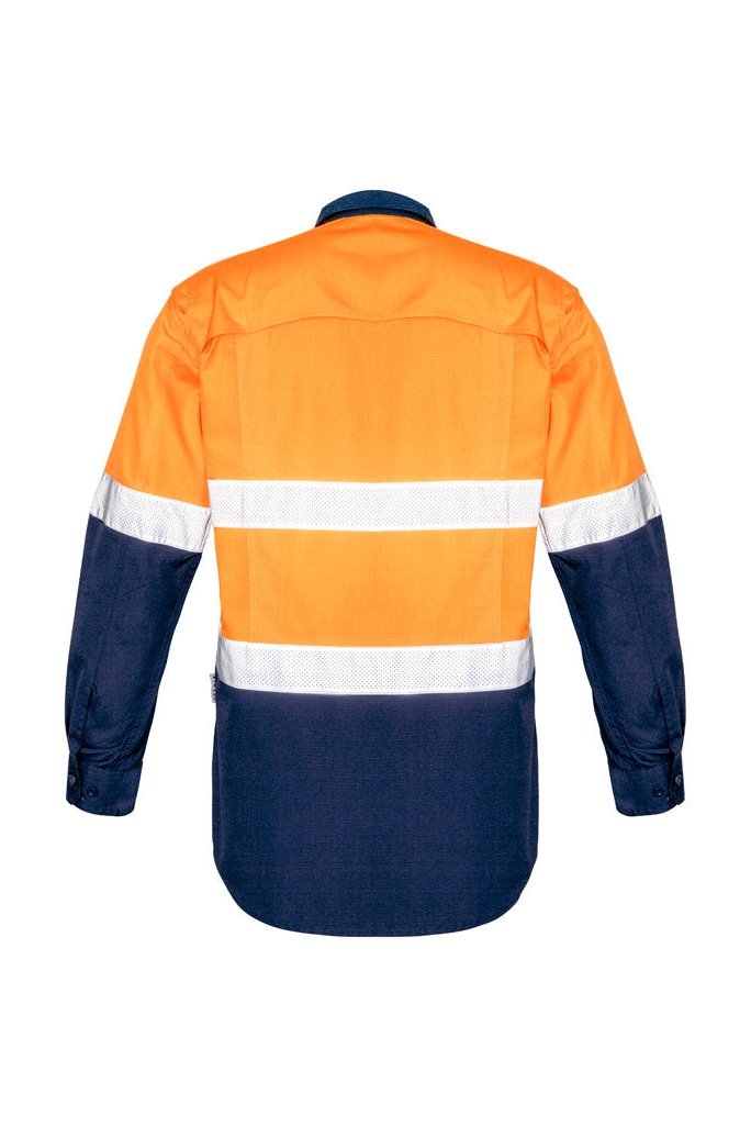 Syzmik Mens Rugged Cooling Taped Hi Vis Spliced Shirt ZW129 | Syzmik | Fashion Biz Online