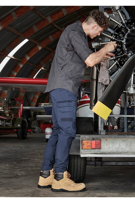 Syzmik Mens Streetworx Heritage Pant - Cuffed - ZP420 | Syzmik | Fashion Biz Online