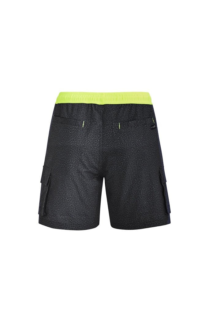 Syzmik Mens Streetworx Stretch Work Board Shorts ZS240 | Syzmik | Fashion Biz Online