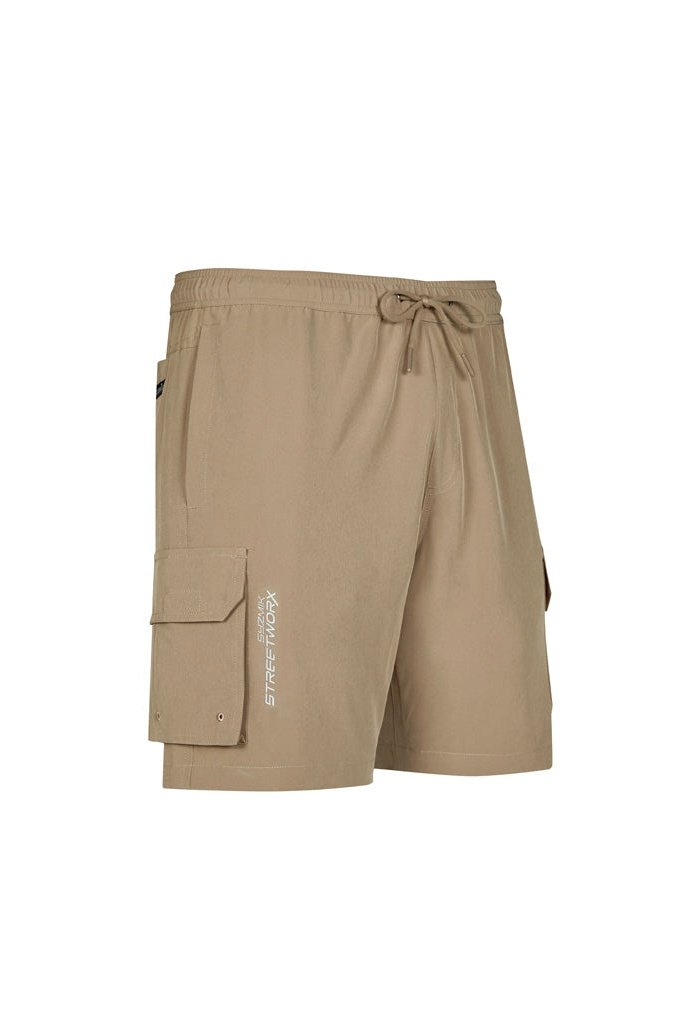Syzmik Mens Streetworx Stretch Work Board Shorts ZS240 | Syzmik | Fashion Biz Online