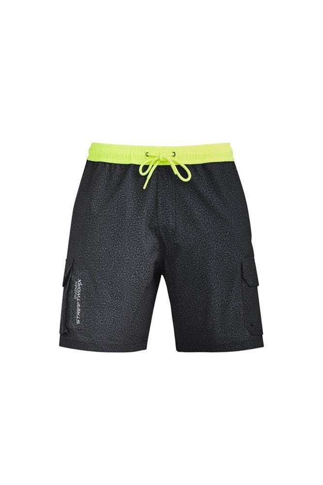 Syzmik Mens Streetworx Stretch Work Board Shorts ZS240 | Syzmik | Fashion Biz Online