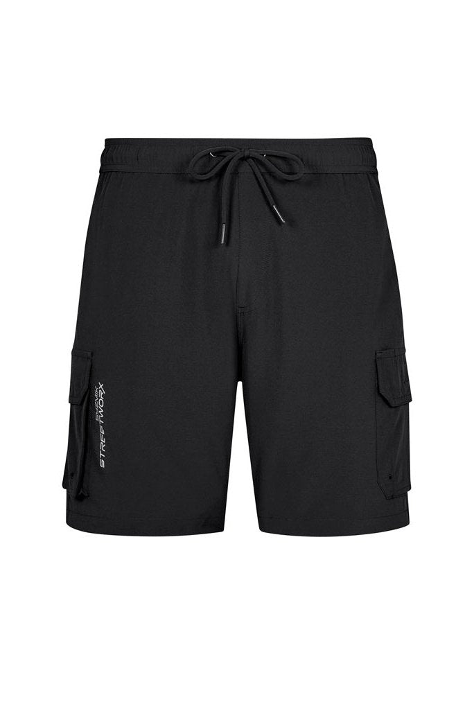 Syzmik Mens Streetworx Stretch Work Board Shorts ZS240 | Syzmik | Fashion Biz Online