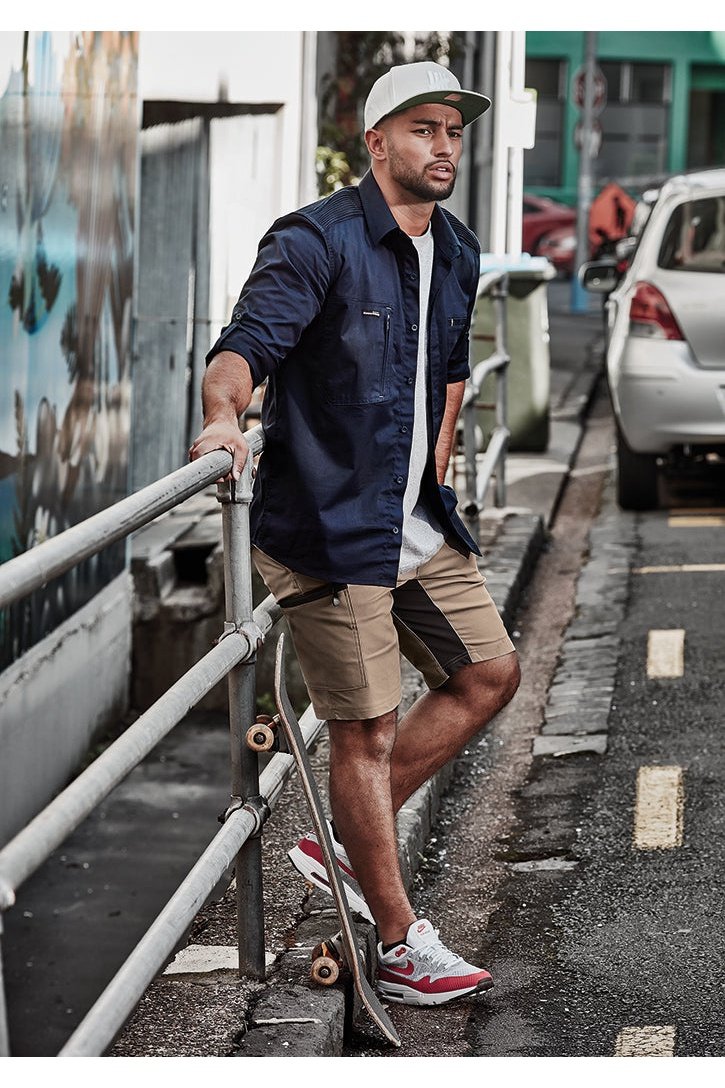 Syzmik Mens Stretch Short ZS340 | Syzmik | Fashion Biz Online