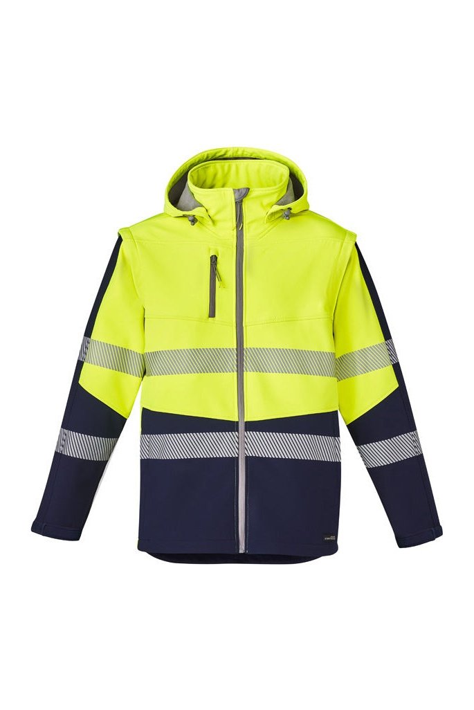 Syzmik Unisex 2 in 1 Stretch Softshell Taped Jacket - ZJ453 | Syzmik | Fashion Biz Online