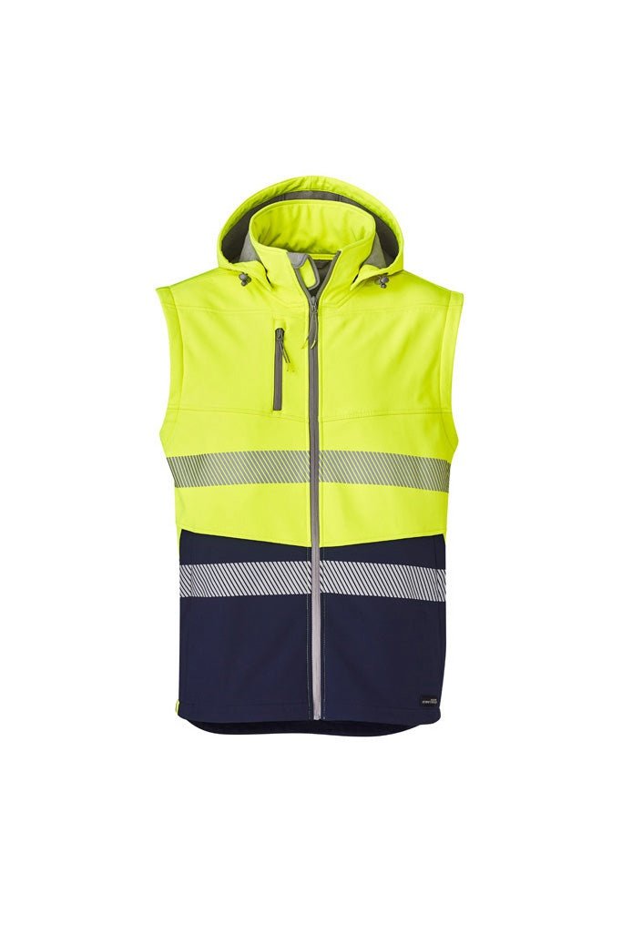 Syzmik Unisex 2 in 1 Stretch Softshell Taped Jacket - ZJ453 | Syzmik | Fashion Biz Online