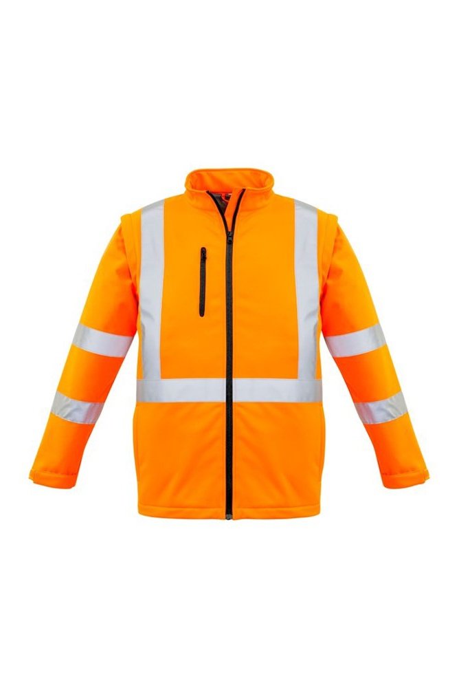Syzmik Unisex Hi Vis 2 in 1 x Back Softshell Jacket ZJ680 | Syzmik | Fashion Biz Online