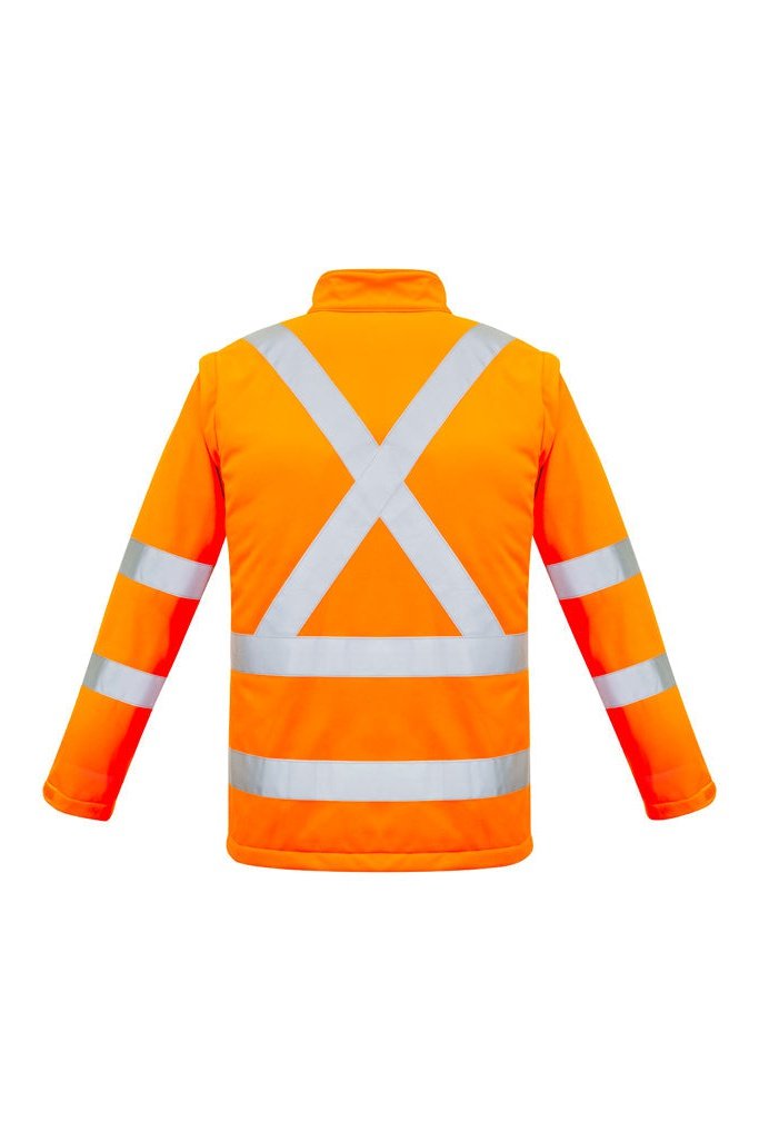 Syzmik Unisex Hi Vis 2 in 1 x Back Softshell Jacket ZJ680 | Syzmik | Fashion Biz Online