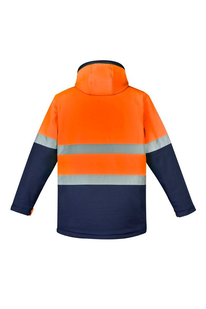 Syzmik Unisex Hi Vis Antarctic Softshell Taped Jacket - ZJ553 | Syzmik | Fashion Biz Online