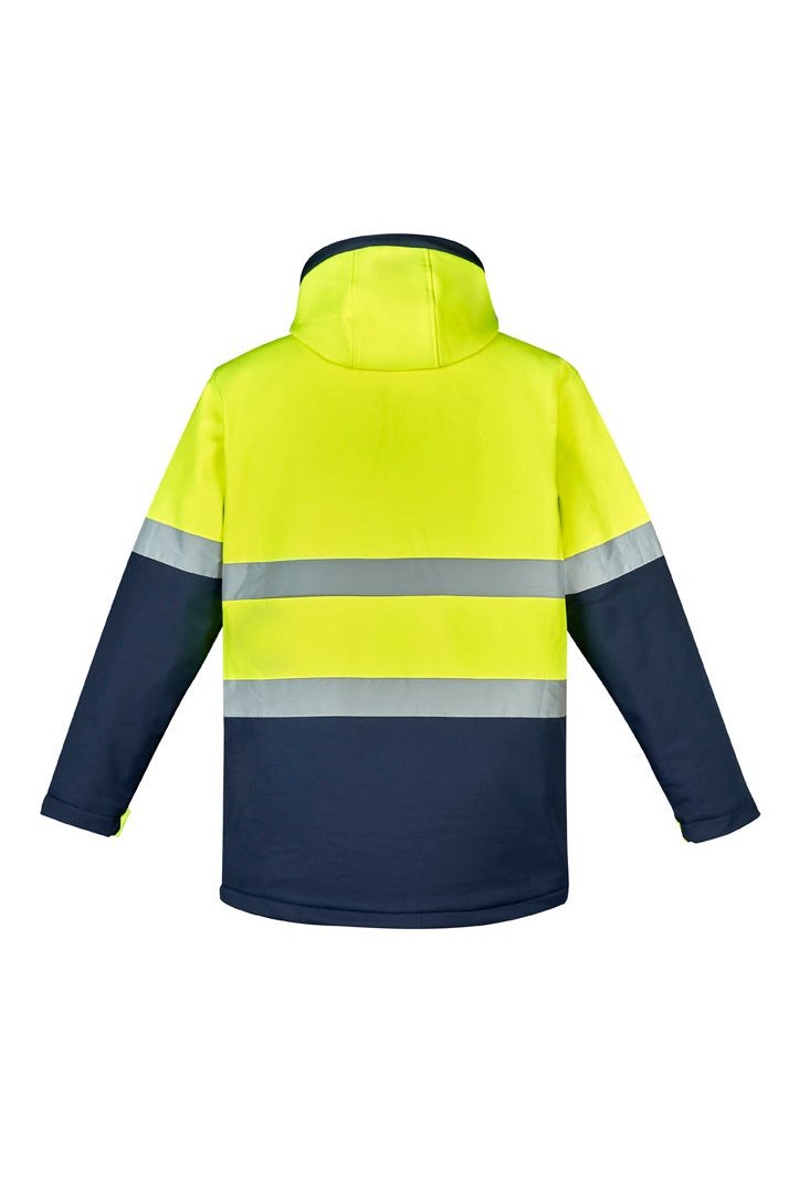 Syzmik Unisex Hi Vis Antarctic Softshell Taped Jacket - ZJ553 | Syzmik | Fashion Biz Online