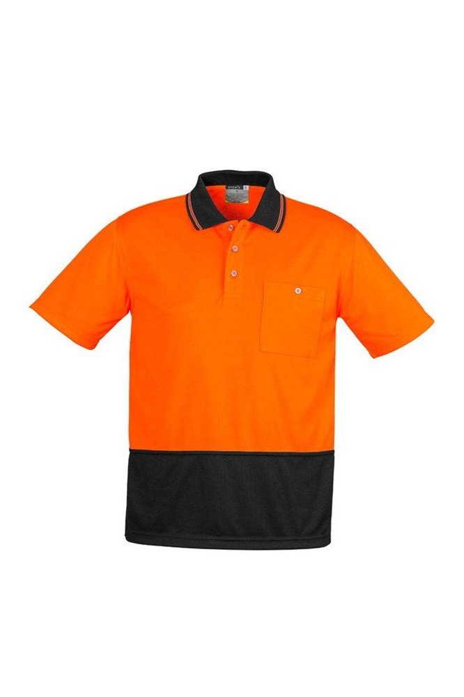 Syzmik Unisex Hi Vis Basic Spliced Polo - Short Sleeve - ZH231 | Syzmik | Fashion Biz Online