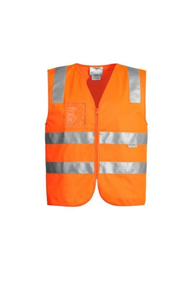 Syzmik Unisex Hi Vis Full Zip Vest - ZV998 | Syzmik | Fashion Biz Online