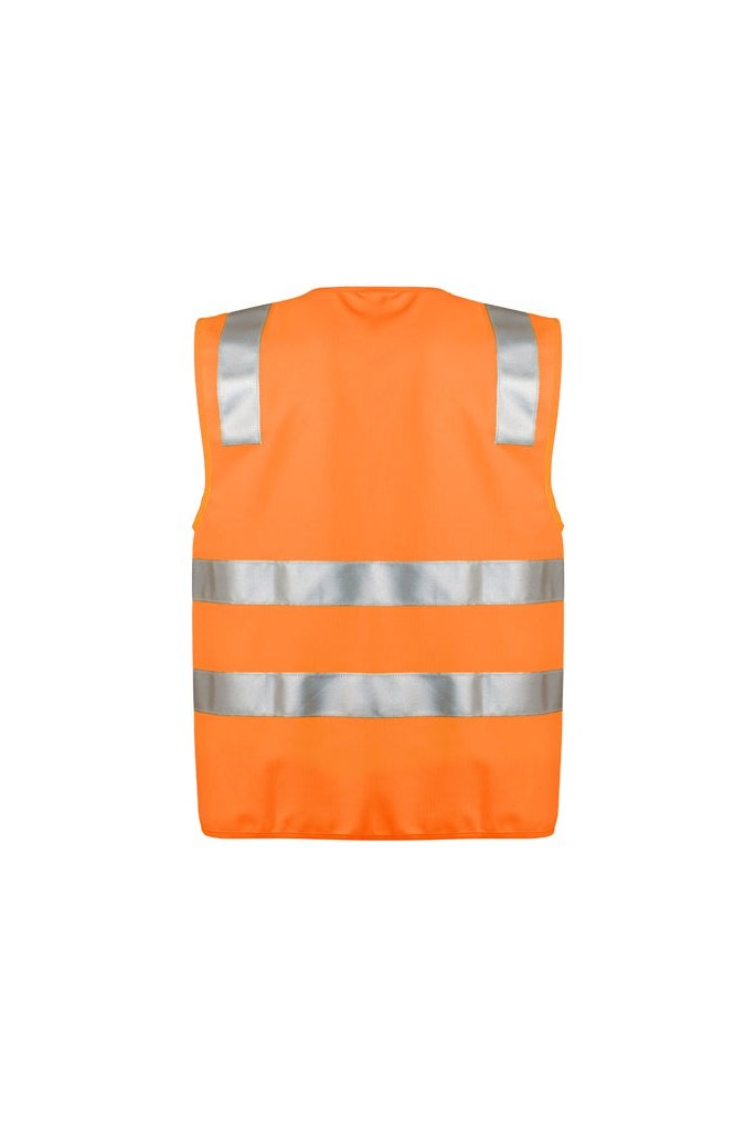 Syzmik Unisex Hi Vis Full Zip Vest - ZV998 | Syzmik | Fashion Biz Online