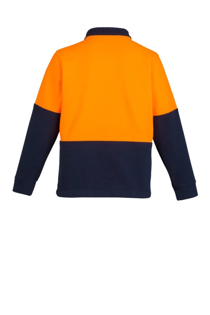 Syzmik Unisex Hi Vis Half Zip Polar Fleece Jumper ZT460 | Syzmik | Fashion Biz Online