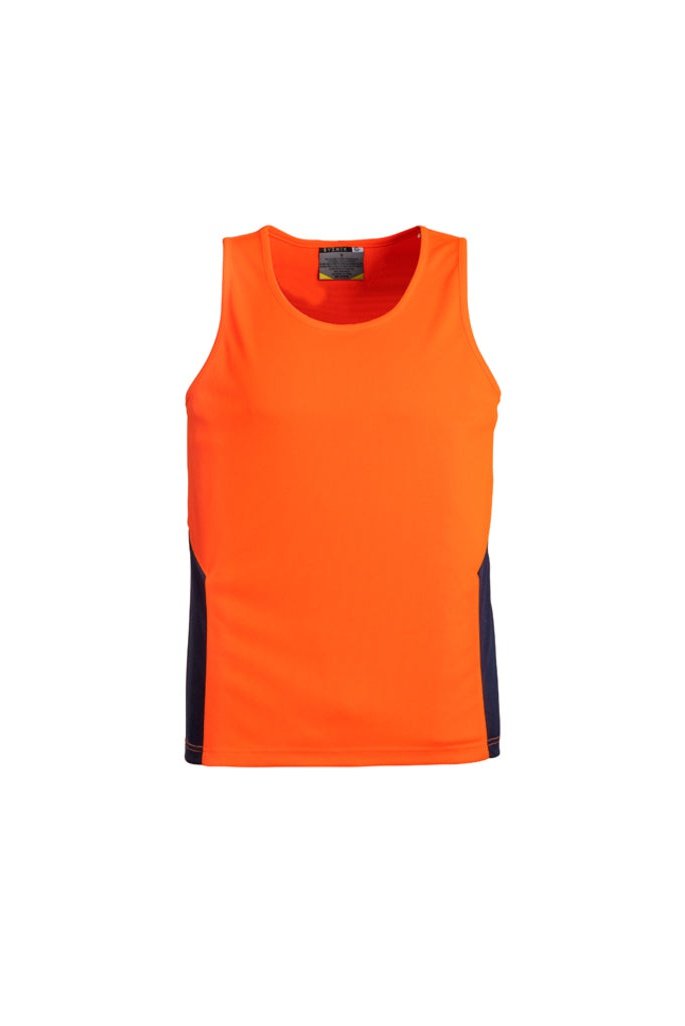 Syzmik Unisex Hi Vis Squad Singlet - ZH239 | Syzmik | Fashion Biz Online