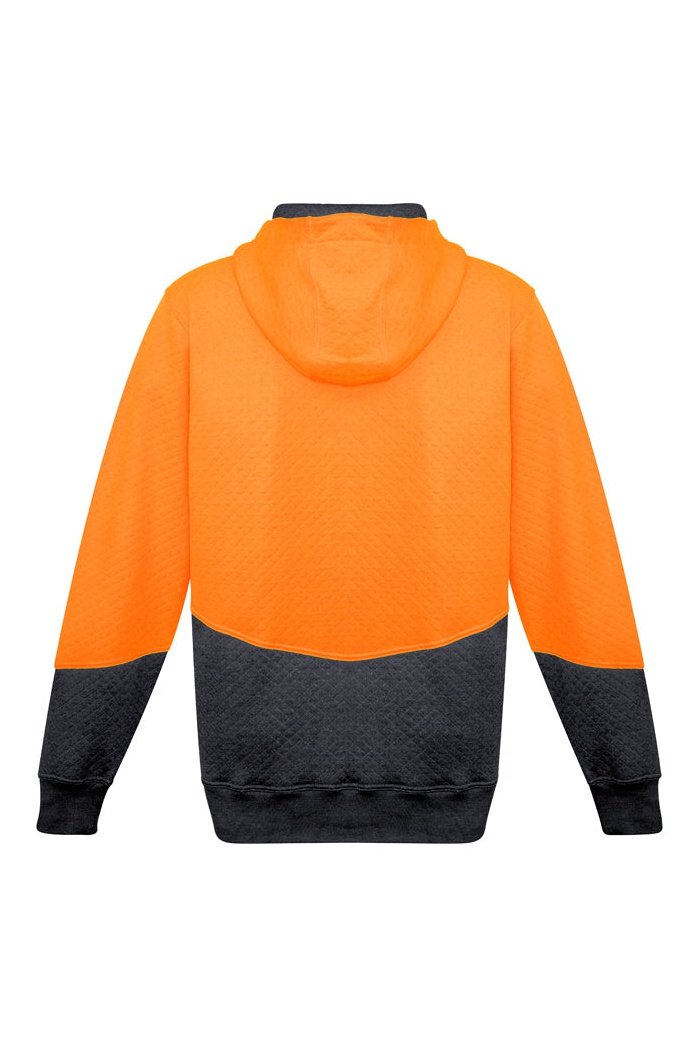 Syzmik Unisex Hi Vis Textured Jacquard Hoodie ZT477 | Syzmik | Fashion Biz Online