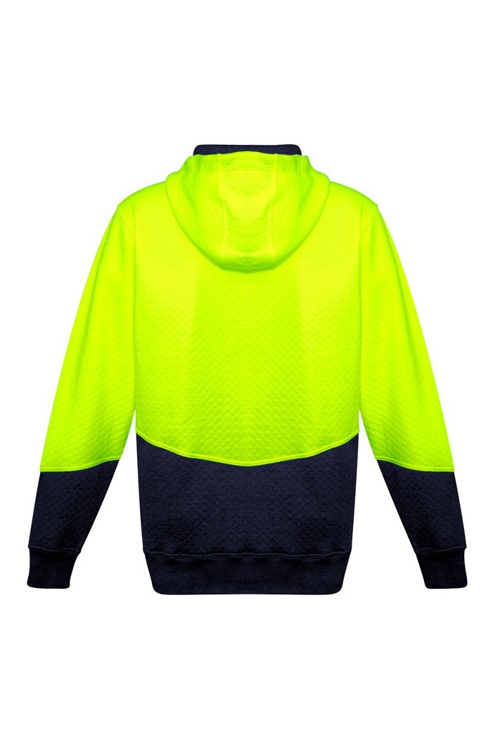 Syzmik Unisex Hi Vis Textured Jacquard Hoodie ZT477 | Syzmik | Fashion Biz Online
