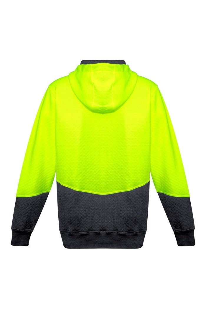Syzmik Unisex Hi Vis Textured Jacquard Hoodie ZT477 | Syzmik | Fashion Biz Online
