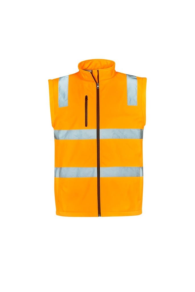 Syzmik Unisex Hi Vis Vic Rail 2 in 1 Softshell Jacket - ZJ780 | Syzmik | Fashion Biz Online