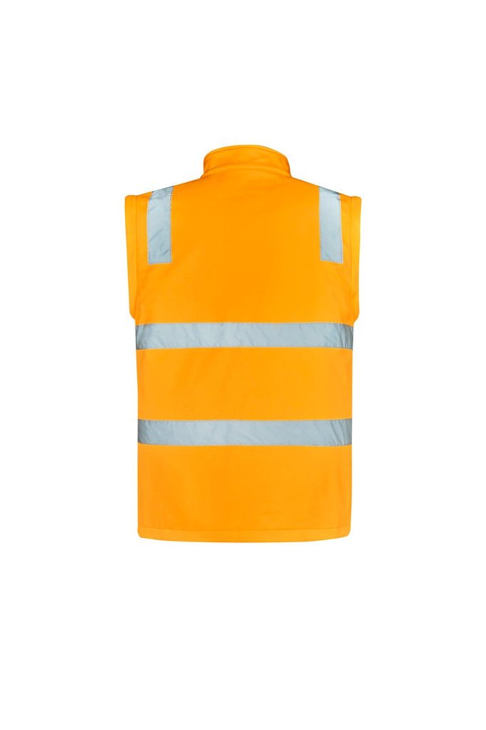 Syzmik Unisex Hi Vis Vic Rail 2 in 1 Softshell Jacket - ZJ780 | Syzmik | Fashion Biz Online