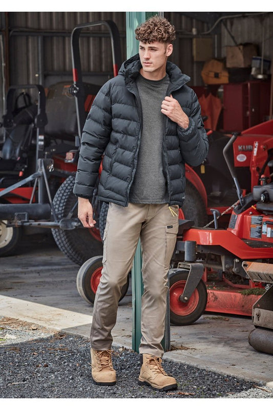 Syzmik Unisex Streetworx Hooded Puffer Jacket - ZJ240 | Syzmik | Fashion Biz Online