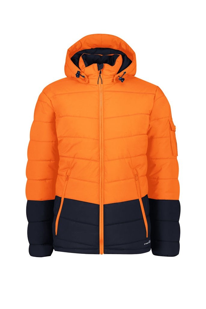 Syzmik Unisex Streetworx Hooded Puffer Jacket - ZJ240 | Syzmik | Fashion Biz Online