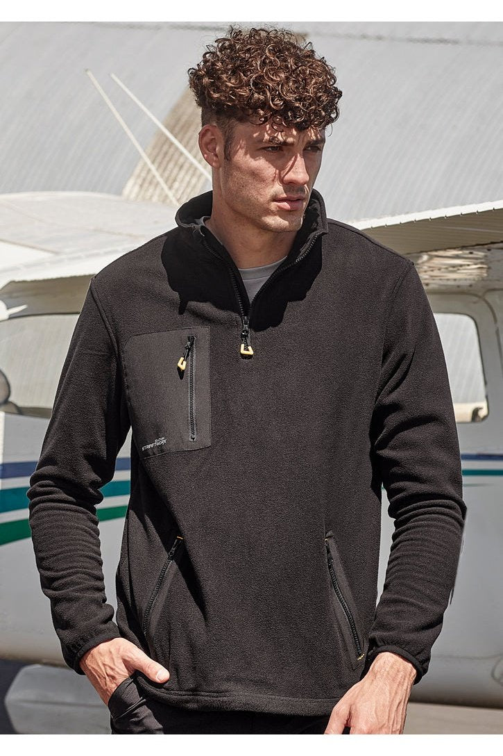 Syzmik Unisex Streetworx Lightweight 1/4 Zip Polar Fleece - ZT210 | Syzmik | Fashion Biz Online