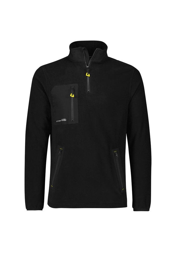 Syzmik Unisex Streetworx Lightweight 1/4 Zip Polar Fleece - ZT210 | Syzmik | Fashion Biz Online