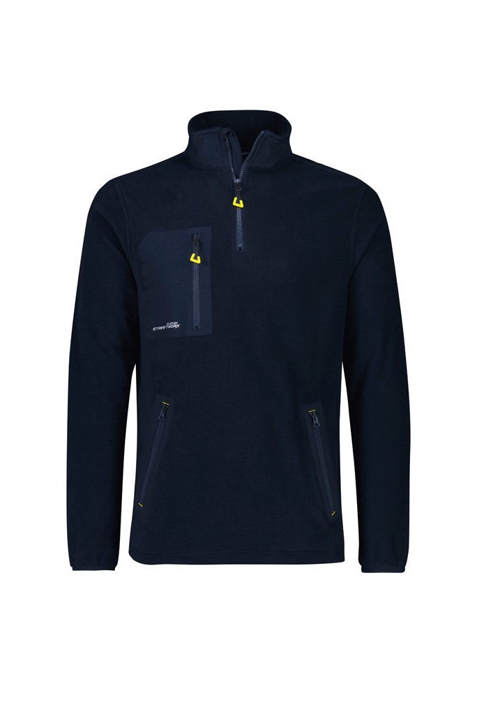 Syzmik Unisex Streetworx Lightweight 1/4 Zip Polar Fleece - ZT210 | Syzmik | Fashion Biz Online