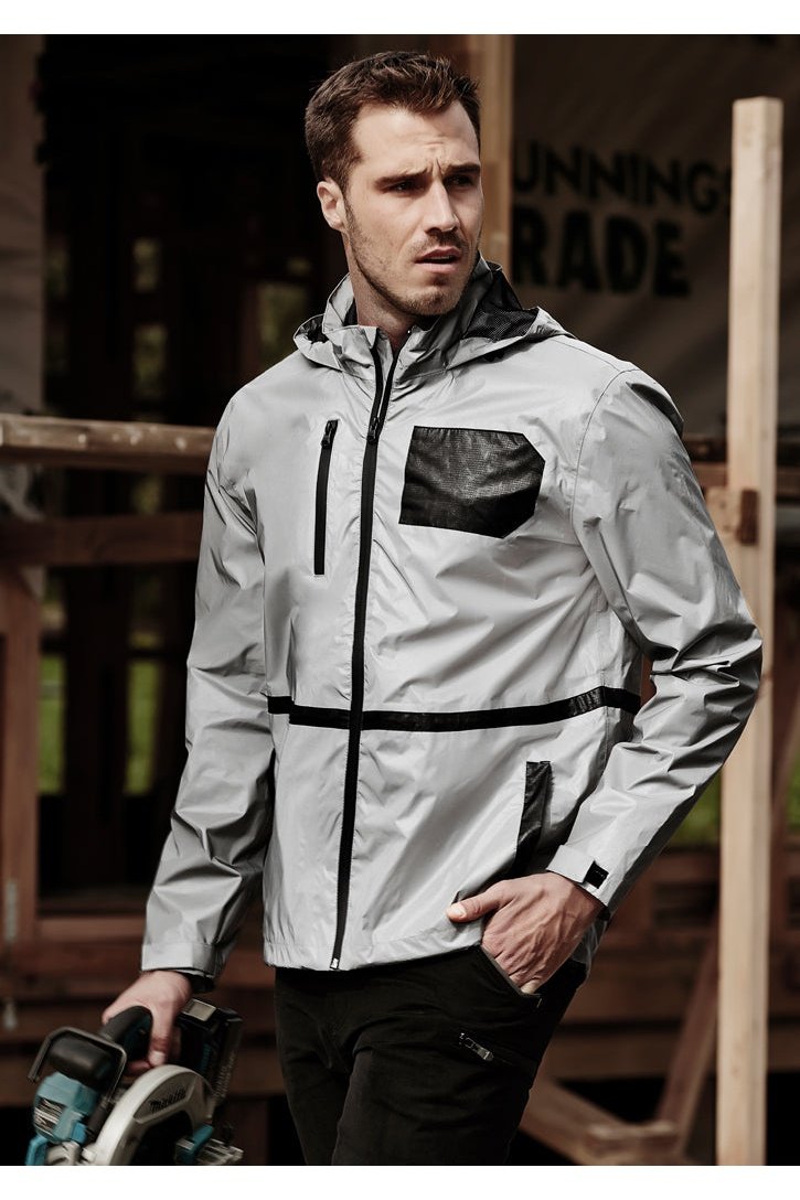 Syzmik Unisex Streetworx Reflective Waterproof Jacket ZJ380 | Syzmik | Fashion Biz Online
