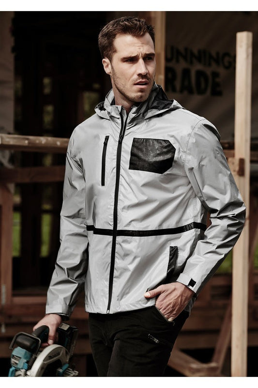 Syzmik Unisex Streetworx Reflective Waterproof Jacket ZJ380 | Syzmik | Fashion Biz Online