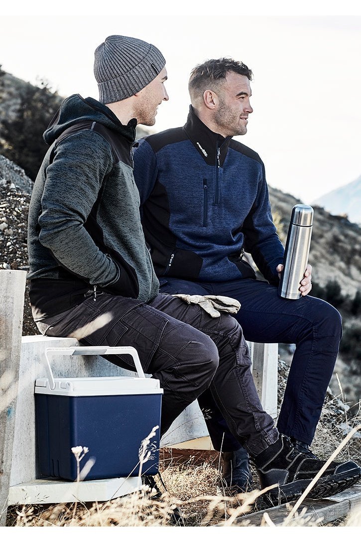 Syzmik Unisex Streetworx Reinforced 1/4 Zip Pullover - ZT380 | Syzmik | Fashion Biz Online