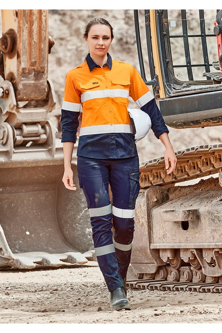 Syzmik Womens Essential Stretch Taped Cargo Pant - ZP733 | Syzmik | Fashion Biz Online