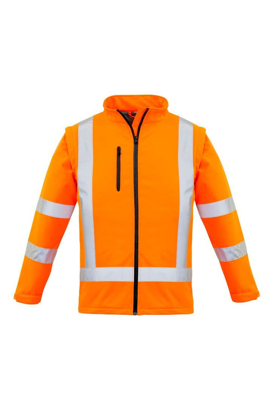 Syzmik Womens Hi Vis Rail X Back 2 in 1 Softshell Jacket - ZJ770 | Syzmik | Fashion Biz Online